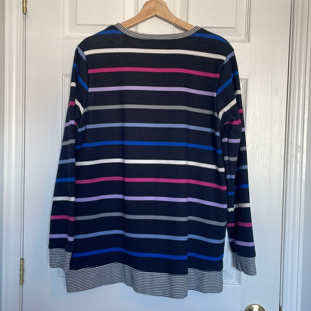 Lands’ End vintage striped sweatshirt - Picture 10 of 10